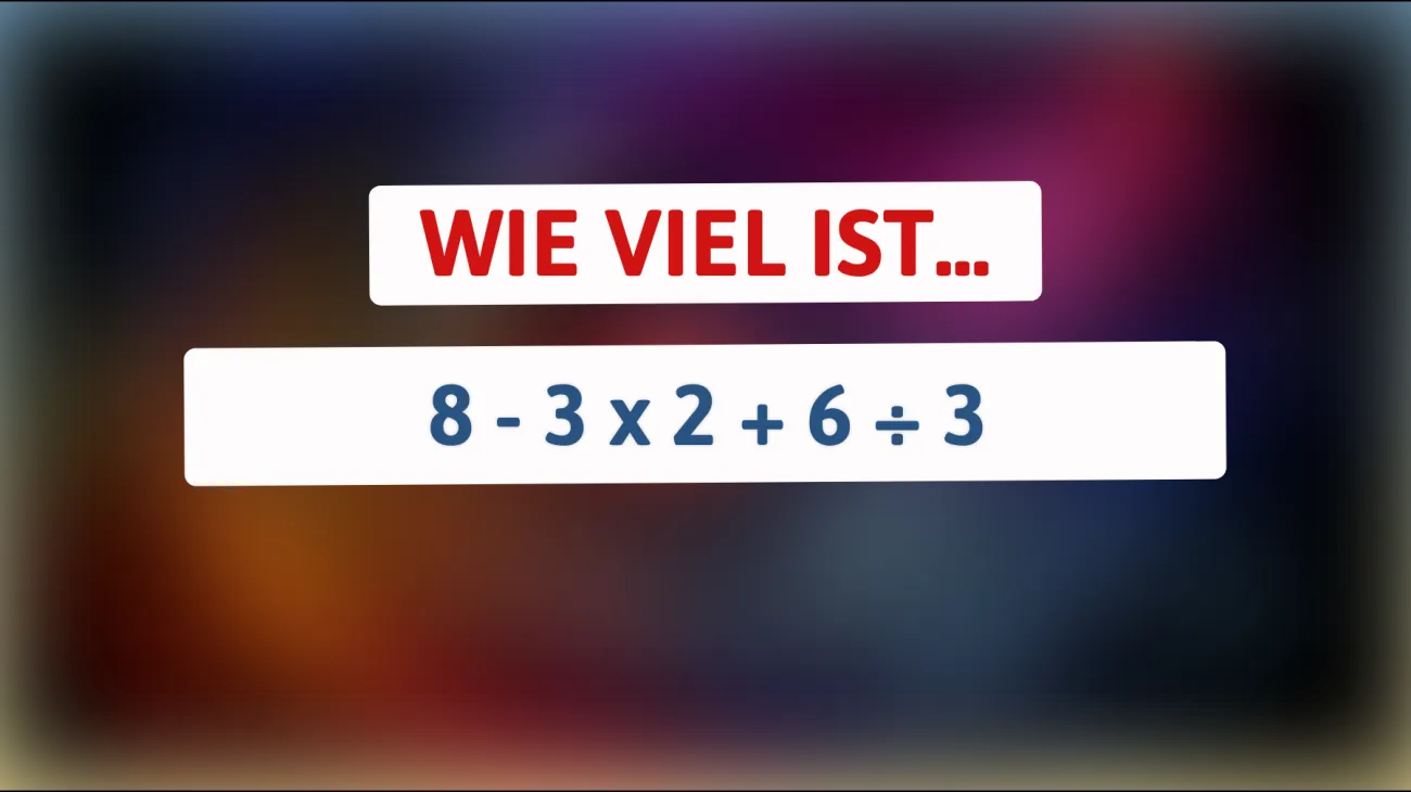 Bist du schlau genug, um dieses mathematische Rätsel zu lösen? Entdecke die Lösung, die nur die Klügsten sehen!"