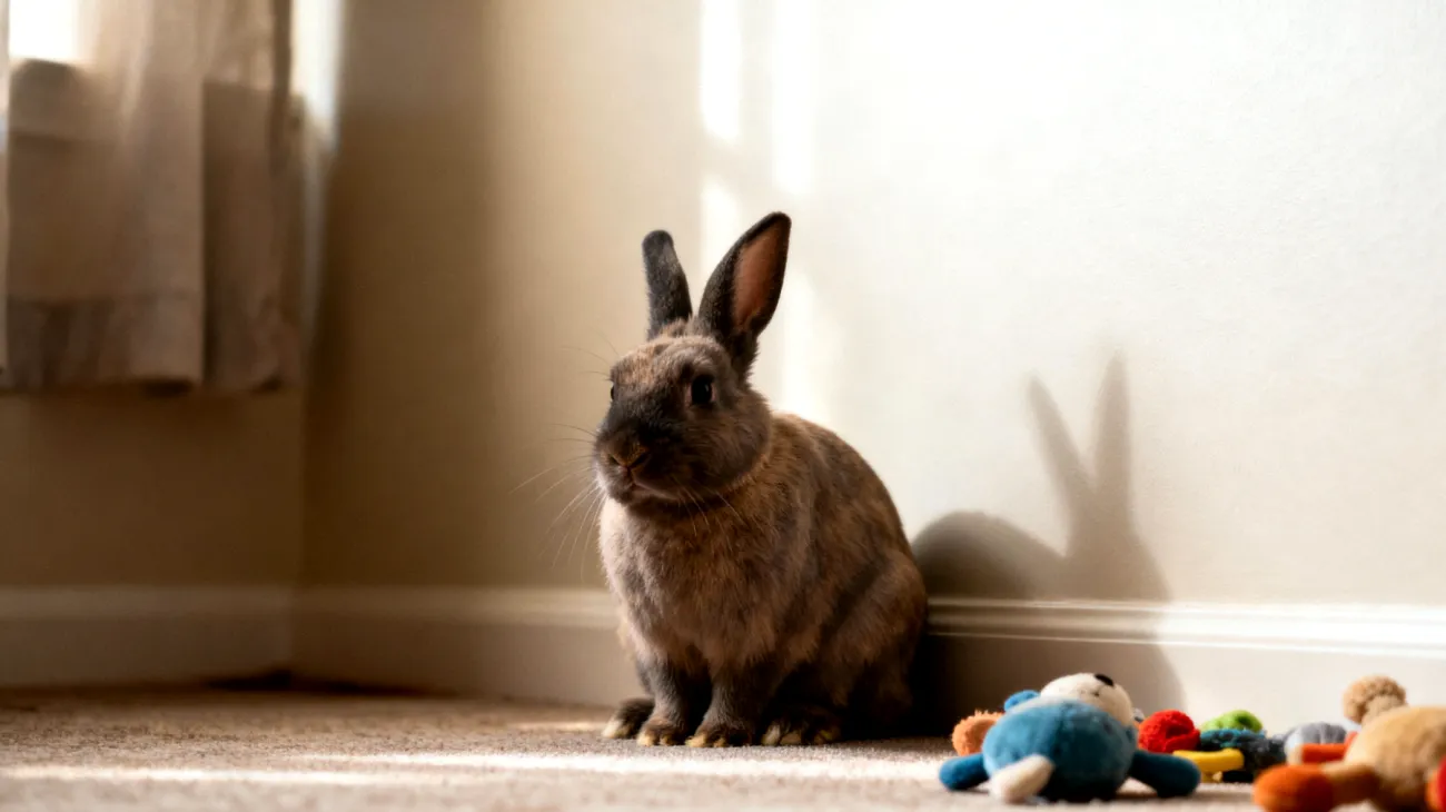 Kaninchen zeigen nach der Kastration oft veränderte Verhaltensweisen und benötigen eine angepasste Wohnraumanpassung, da sie zunächst ruhiger sind und weniger aktiv, während gleichzeitig ihr Territorialverhalten abnehmen kann, was eine Neugestaltung ihres Lebensraums in der Wohnung erforderlich macht"